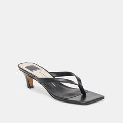 Dolce Vita SHOES | Ramia Black Leather Heels