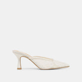 Dolce Vita SHOES | Cleo High True White Lace Heels