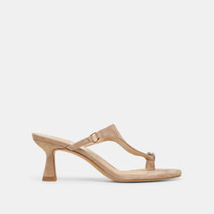 Dolce Vita SHOES | Derrel Camel Suede Heels