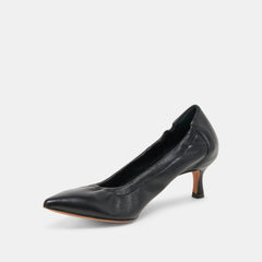 Dolce Vita SHOES | Celtin Black Leather Heels