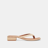 Dolce Vita SHOES | BARTY SANDALS LT NATURAL RAFFIA
– Dolce Vita