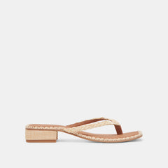 Dolce Vita SHOES | BARTY SANDALS LT NATURAL RAFFIA
– Dolce Vita