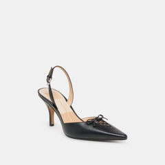 Dolce Vita SHOES | Hamya Black Leather Heels