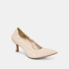 Dolce Vita SHOES | Celtin Off White Leather Heels