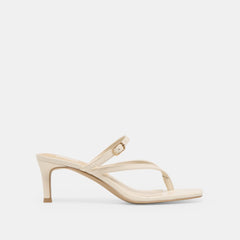 Dolce Vita SHOES | Biaga Off White Leather Heels