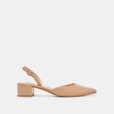 Dolce Vita SHOES | Carel Lt Tan Crinkle Patent Leather Heels