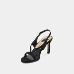 Dolce Vita SHOES | Izela Onyx Suede Heels