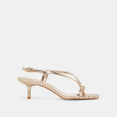 Dolce Vita SHOES | LAURY HEELS CHAMPAGNE EMBOSSED LEATHER
– Dolce Vita