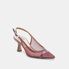 Dolce Vita SHOES | Lorine Burgundy Mesh Heels