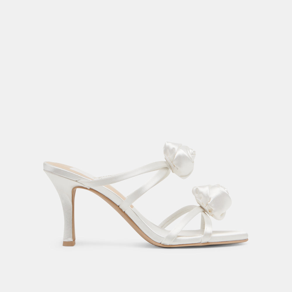 Dolce Vita SHOES | LINZY HEELS TRUE WHITE SATIN
– Dolce Vita