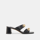 Dolce Vita SHOES | Barnet Black Leather Heels
