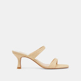 Dolce Vita SHOES | Genora Lt Natural Woven Raffia Heels