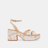 Dolce Vita SHOES | ENIKO HEELS NATURAL MULTI FLORAL SEQUIN
– Dolce Vita