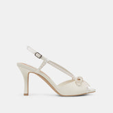 Dolce Vita SHOES | LONNY PEARL HEELS WHITE SATIN
– Dolce Vita
