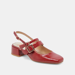 Dolce Vita SHOES | PATZY HEELS CRIMSON CRINKLE PATENT LEATHER
– Dolce Vita