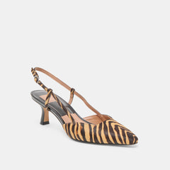 Dolce Vita SHOES | Odela Tiger Calf Hair Heels