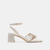 Dolce Vita SHOES | Brenna Ivory Satin Heels