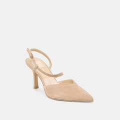 Dolce Vita SHOES | Kamra Camel Suede Heels