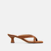 Dolce Vita SHOES | Brevel Dk Brown Suede Heels