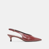 Dolce Vita SHOES | Alenna Oxblood Crinkle Heels