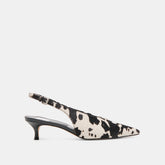 Dolce Vita SHOES | Alenna Black White Taurus Calf Hair Heels