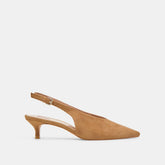Dolce Vita SHOES | Alenna Lt Brown Suede Heels