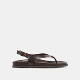 Dolce Vita SHOES | Jony Dk Brown Leather Sandals