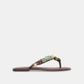 Dolce Vita SHOES | Cely Dk Brown Leather Sandals
