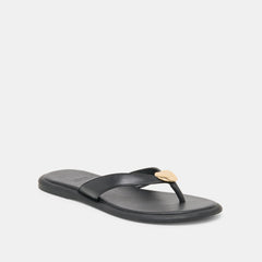 Dolce Vita SHOES | Jaina Black Leather Sandals
