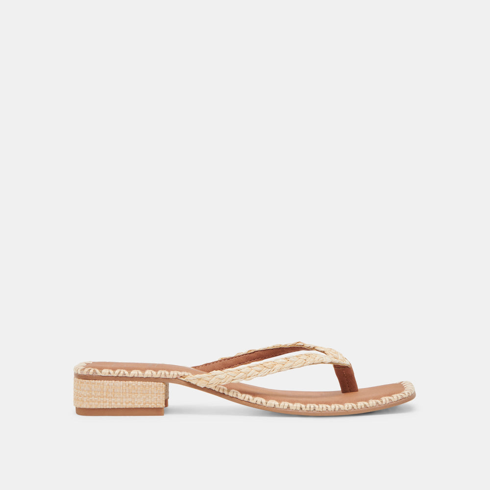 Dolce Vita SHOES | BARTY SANDALS LT NATURAL RAFFIA
– Dolce Vita