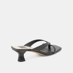 Dolce Vita SHOES | BREVEL WIDE HEELS ONYX LEATHER
– Dolce Vita