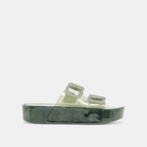 Dolce Vita SHOES | JULIO X Olive Vinyl Jelly Platform Sandals