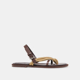 Dolce Vita SHOES | Reed Dk Brown Leather Sandals
