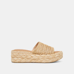 Dolce Vita SHOES | CHAVI MESH SANDALS NATURAL WOVEN RAFFIA
– Dolce Vita