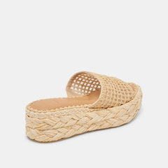 Dolce Vita SHOES | CHAVI MESH SANDALS NATURAL WOVEN RAFFIA
– Dolce Vita