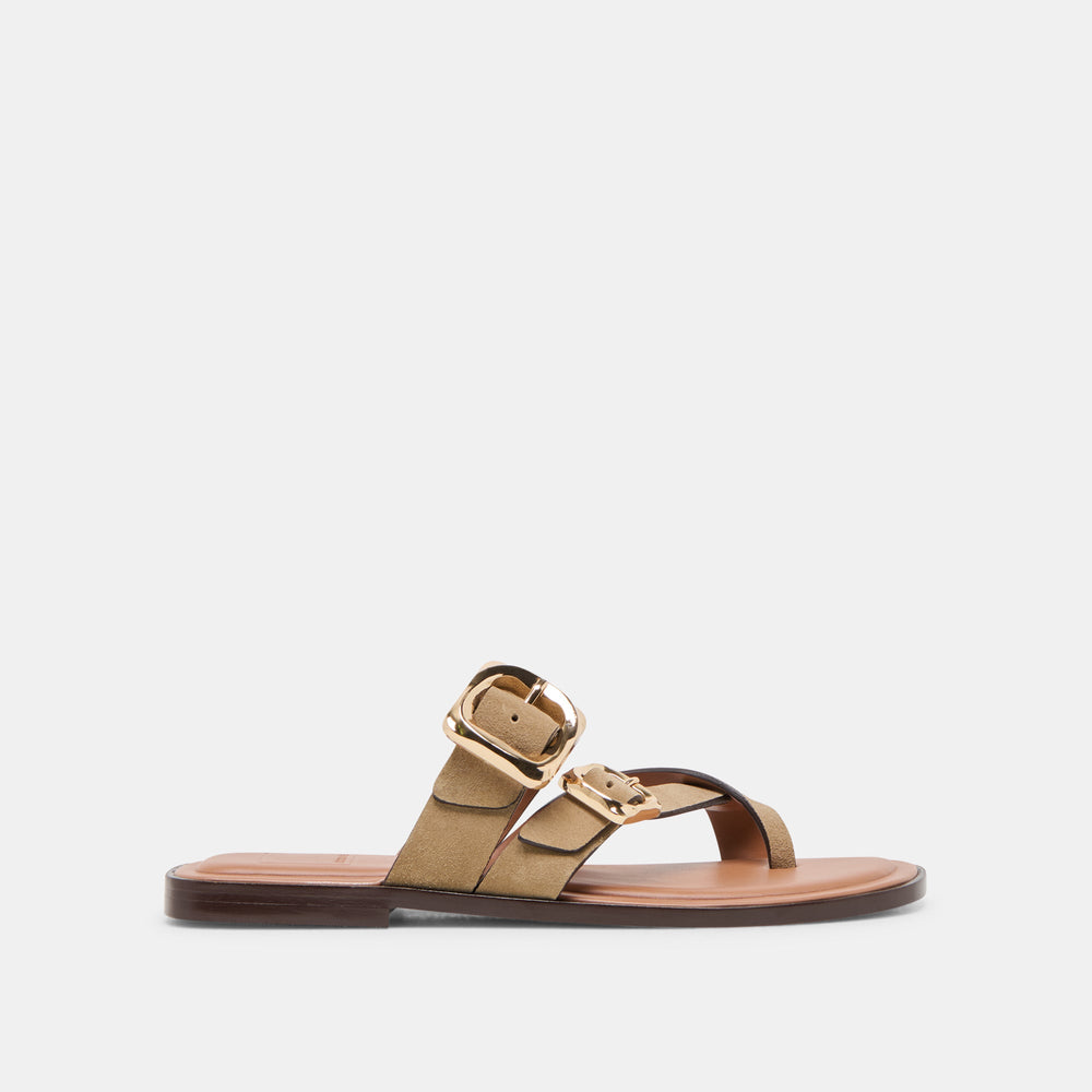 Dolce Vita SHOES | Shore Taupe Suede Sandals