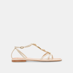 Dolce Vita SHOES | Faun Off White Leather Sandals