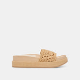 Dolce Vita SHOES | SIDONA SANDALS LT NATURAL RAFFIA
– Dolce Vita