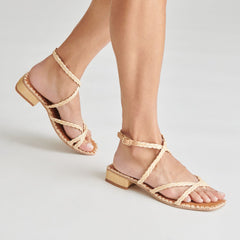 Dolce Vita SHOES | BRINN SANDALS LT NATURAL RAFFIA
– Dolce Vita