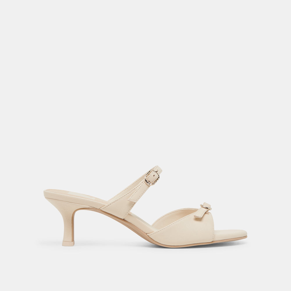 Dolce Vita SHOES | LORALI HEELS CREME LEATHER
– Dolce Vita