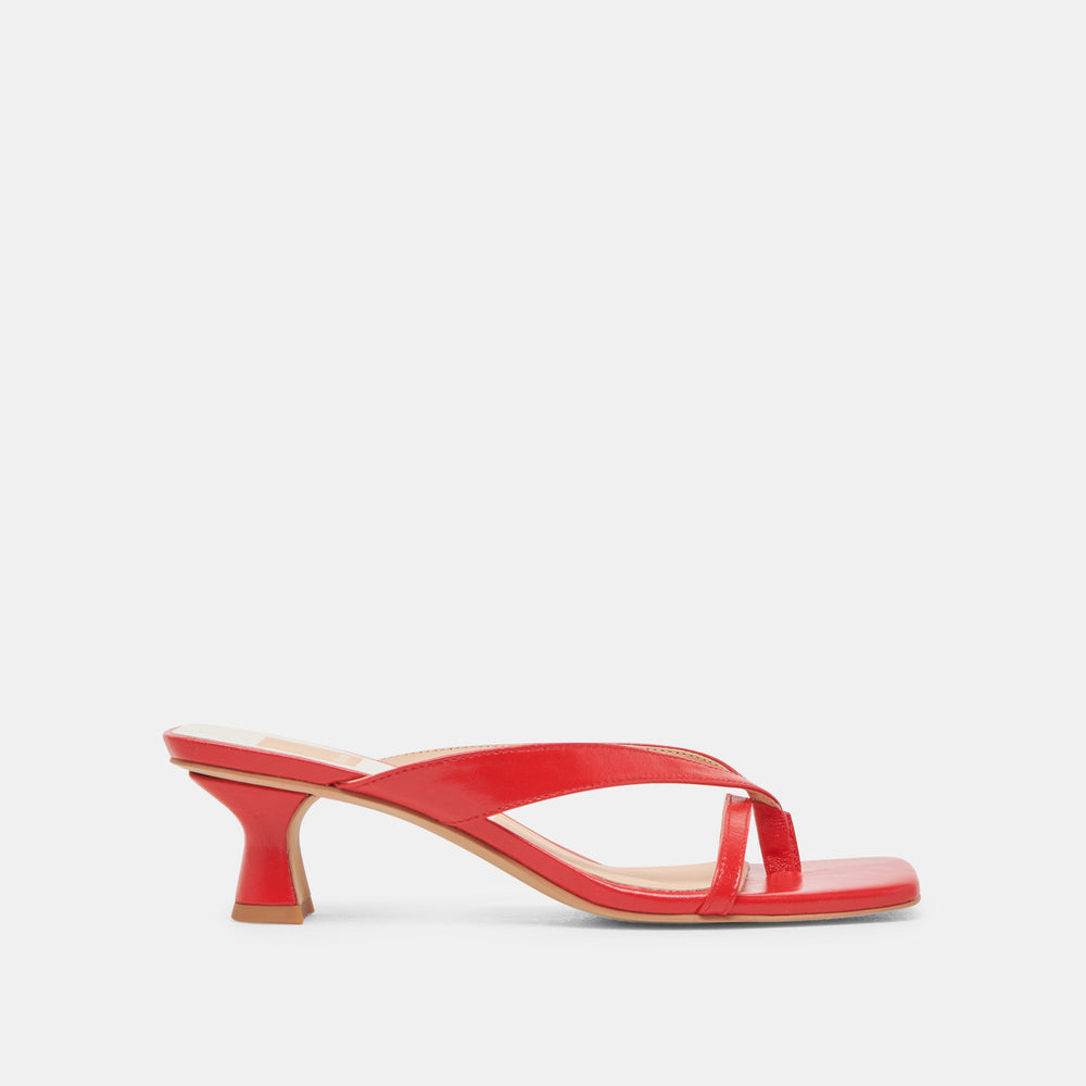 Dolce Vita SHOES | BREVEL WIDE HEELS CHILI LEATHER
– Dolce Vita