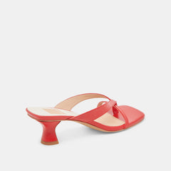 Dolce Vita SHOES | BREVEL WIDE HEELS CHILI LEATHER
– Dolce Vita