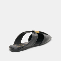 Dolce Vita SHOES | Franey Black Leather Flats