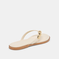 Dolce Vita SHOES | Juny Off White Leather Sandals