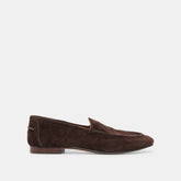Dolce Vita SHOES | Mattie Dk Brown Suede Loafers