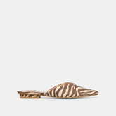 Dolce Vita SHOES | Elm Beige Zebra Raffia Flats