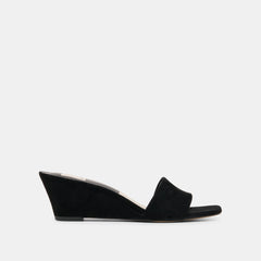Dolce Vita SHOES | Qaily Onyx Suede Wedges