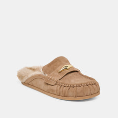 Dolce Vita SHOES | Jodero Plush Mushroom Suede Flats