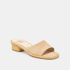 Dolce Vita SHOES | Dixi Wide Camel Suede Sandals