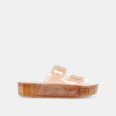 Dolce Vita SHOES | JULIO X Mocha Vinyl Jelly Platform Sandals